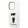 Чохол Karl Lagerfeld Ikonik Karl Lagerfeld для iPhone 14 Pro Transparent (KLHCP14LHNIKTCT)