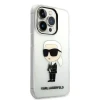 Чохол Karl Lagerfeld Ikonik Karl Lagerfeld для iPhone 14 Pro Max Transparent (KLHCP14XHNIKTCT)