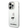 Чохол Karl Lagerfeld Ikonik Choupette для iPhone 14 Pro Transparent (KLHCP14LHNCHTCT)