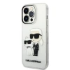 Чохол Karl Lagerfeld Gliter Karl & Choupette для iPhone 14 Pro Max Transparent (KLHCP14XHNKCTGT)