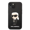 Чохол Karl Lagerfeld Silicone Ikonik для iPhone 14 Plus Black with MagSafe (KLHMP14MSNIKBCK)