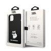 Чохол Karl Lagerfeld Silicone Choupette для iPhone 14 Plus Black with MagSafe (KLHMP14MSNCHBCK)