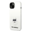 Чехол Karl Lagerfeld Silicone Choupette для iPhone 14 Plus White with MagSafe (KLHMP14MSNCHBCH)