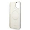 Чехол Karl Lagerfeld Silicone Choupette для iPhone 14 Plus White with MagSafe (KLHMP14MSNCHBCH)