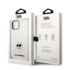 Чехол Karl Lagerfeld Silicone Choupette для iPhone 14 Plus White with MagSafe (KLHMP14MSNCHBCH)