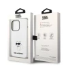 Чехол Karl Lagerfeld Silicone Choupette для iPhone 14 Pro Max White with MagSafe (KLHMP14XSNCHBCH)