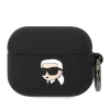 Чохол Karl Lagerfeld Silicone Karl Head 3D для AirPods Pro Black (KLAPRUNIKK)