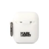Чохол Karl Lagerfeld Silicone Choupette Head 3D для AirPods 2 | 1 White (KLA2RUNCHH)