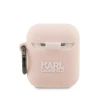 Чохол Karl Lagerfeld Silicone Choupette Head 3D для AirPods 2 | 1 Pink (KLA2RUNCHP)