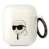 Чохол Karl Lagerfeld Karl`s Head для Airpods 2/1 Transparent (KLA2HNIKTCT)