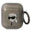 Чохол Karl Lagerfeld Karl`s Head для Airpods 2/1 Black (KLA2HNIKTCK)