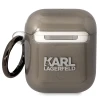 Чохол Karl Lagerfeld Karl`s Head для Airpods 2/1 Black (KLA2HNIKTCK)