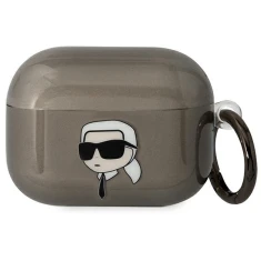 Чехол Karl Lagerfeld Karl`s Head для Airpods Pro Black (KLAPHNIKTCK)