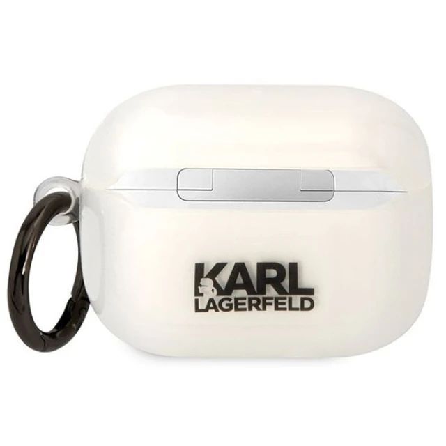 Чохол Karl Lagerfeld Ikonik Choupette для Airpods Pro Transparent (KLAPHNCHTCT)