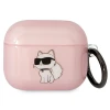 Чохол Karl Lagerfeld Ikonik Choupette для Airpods 3 Pink (KLA3HNCHTCP)