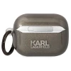 Чохол Karl Lagerfeld Gliter Karl & Choupette для Airpods Pro Black (KLAPHNKCTGK)
