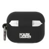 Чохол Karl Lagerfeld Silicone Karl & Choupette для AirPods Pro Black (KLACAPSILKCK)