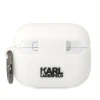 Чохол Karl Lagerfeld Silicone Karl & Choupette для AirPods Pro White (KLACAPSILKCW)