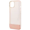 Чохол Guess Translucent для iPhone 14 Plus Pink (GUHCP14MHGCOP)