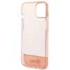 Чохол Guess Translucent для iPhone 14 Plus Pink (GUHCP14MHGCOP)
