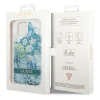 Чохол Guess Flower Liquid Glitter для iPhone 14 Plus Green (GUHCP14MLFLSN)