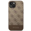 Чохол Guess 4G Stripe Collection для iPhone 14 Plus Brown (GUHCP14MG4GLBR)