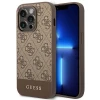 Чехол Guess 4G Stripe Collection для iPhone 14 Pro Brown (GUHCP14LG4GLBR)
