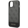 Чохол Guess 4G Stripe Collection для iPhone 14 Plus Gray (GUHCP14MG4GLGR)