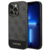 Чохол Guess 4G Stripe Collection для iPhone 14 Pro Gray (GUHCP14LG4GLGR)