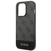 Чохол Guess 4G Stripe Collection для iPhone 14 Pro Max Gray (GUHCP14XG4GLGR)