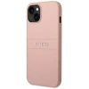 Чохол Guess Saffiano Strap для iPhone 14 Plus Pink (GUHCP14MPSASBPI)