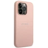 Чохол Guess Saffiano Strap для iPhone 14 Pro Max Pink (GUHCP14XPSASBPI)