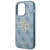 Чохол Guess 4G Big Metal Logo для iPhone 14 Pro Blue (GUHCP14L4GMGBL)