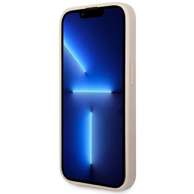 Чохол Guess 4G Big Metal Logo для iPhone 14 Pro Pink (GUHCP14L4GMGPI)