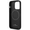Чехол BMW для iPhone 14 Pro Leather Seats Pattern Black with MagSafe (BMHMP14L22RPSK)