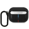 Чохол для навушників BMW Leather Curved Line для AirPods Pro Black (BMAP22PVTK)