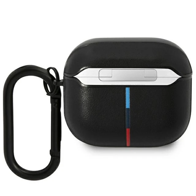 Чохол для навушників BMW Leather Curved Line для AirPods 3 Black (BMA322PVTK)