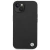 Чохол BMW для iPhone 14 | 13 Silicone Metal Logo Black (BMHCP14SSILBK)