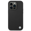 Чохол BMW для iPhone 14 Pro Silicone Metal Logo Black (BMHCP14LSILBK)