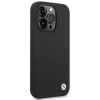 Чохол BMW Silicone Metal Logo для iPhone 14 Pro Max Black (BMW000504-0)