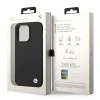 Чохол BMW Silicone Metal Logo для iPhone 14 Pro Max Black (BMW000504-0)