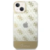 Чохол Guess 4G Pattern Script для iPhone 14 Plus Gold (GUHCP14MHG4MHG)