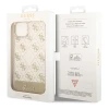 Чохол Guess 4G Pattern Script для iPhone 14 Plus Gold (GUHCP14MHG4MHG)