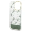 Чехол Guess 4G Pattern Script для iPhone 14 Pro Max Khaki (GUHCP14XHG4MHA)