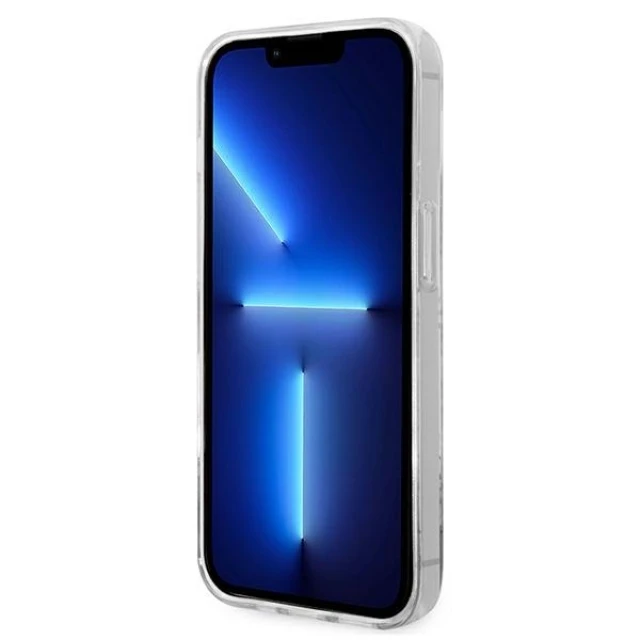 Чехол Guess 4G Pattern Script для iPhone 14 Pro Max Khaki (GUHCP14XHG4MHA)