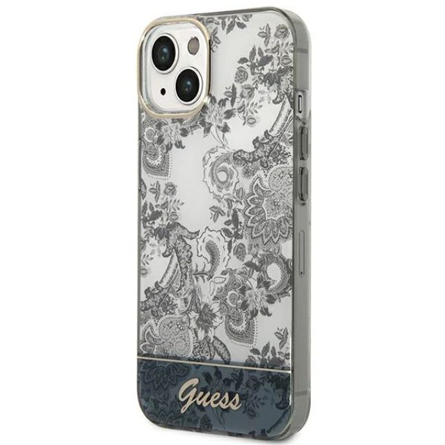 Чохол Guess Porcelain Collection для iPhone 14 Plus Grey (GUHCP14MHGPLHG)