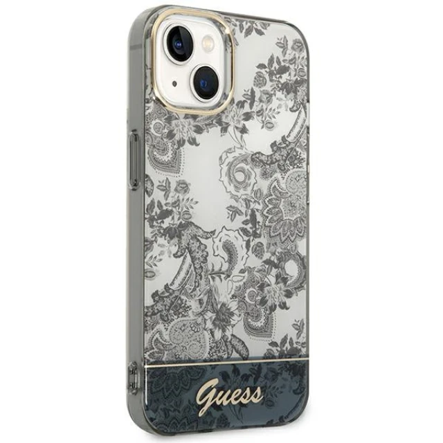 Чохол Guess Porcelain Collection для iPhone 14 Plus Grey (GUHCP14MHGPLHG)