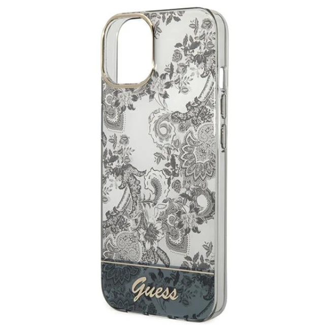 Чохол Guess Porcelain Collection для iPhone 14 Plus Grey (GUHCP14MHGPLHG)