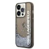 Чохол Karl Lagerfeld Liquid Glitter Elong для iPhone 14 Pro Black (KLHCP14LLCKVK)