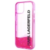 Чохол Karl Lagerfeld Liquid Glitter Elong для iPhone 14 Plus Pink (KLHCP14MLCKVF)